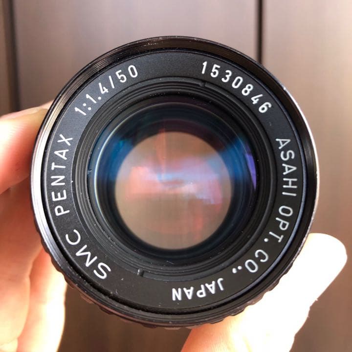 送料込●smcPENTAX M50mm f1.4 Kマウント