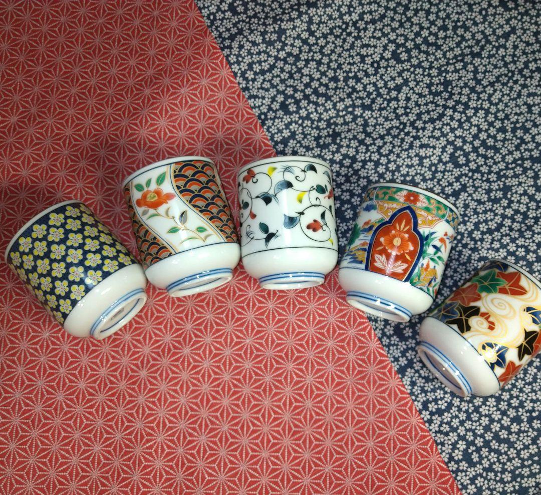 ♦【５０年前のコレクション】♥選べる３皿♥有田焼【春雄苑錦五彩作】茶碗セット