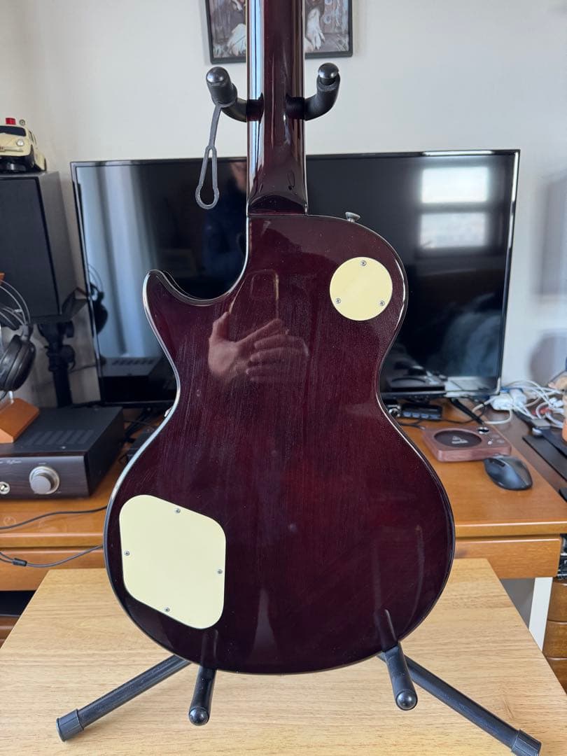 【美品】FERNANDES LSD-55N STB エレキギター(スタンド付き)