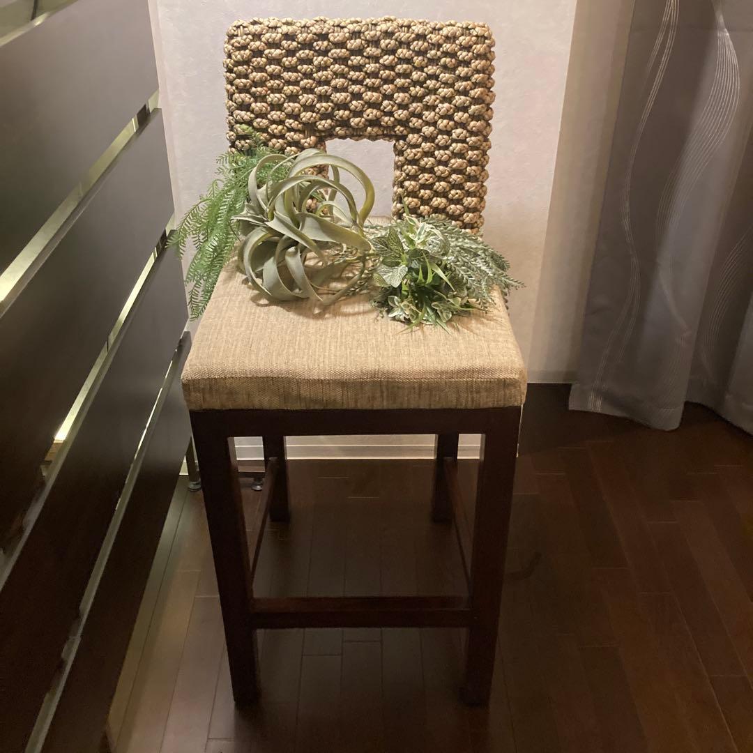 チェア ウォーターヒヤシンス アジアンテイスト カリッジマーケット