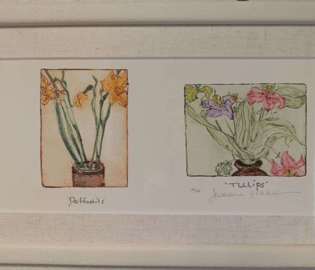 Joanne Isaac ジョアン・アイザック 版画 額装 106/300