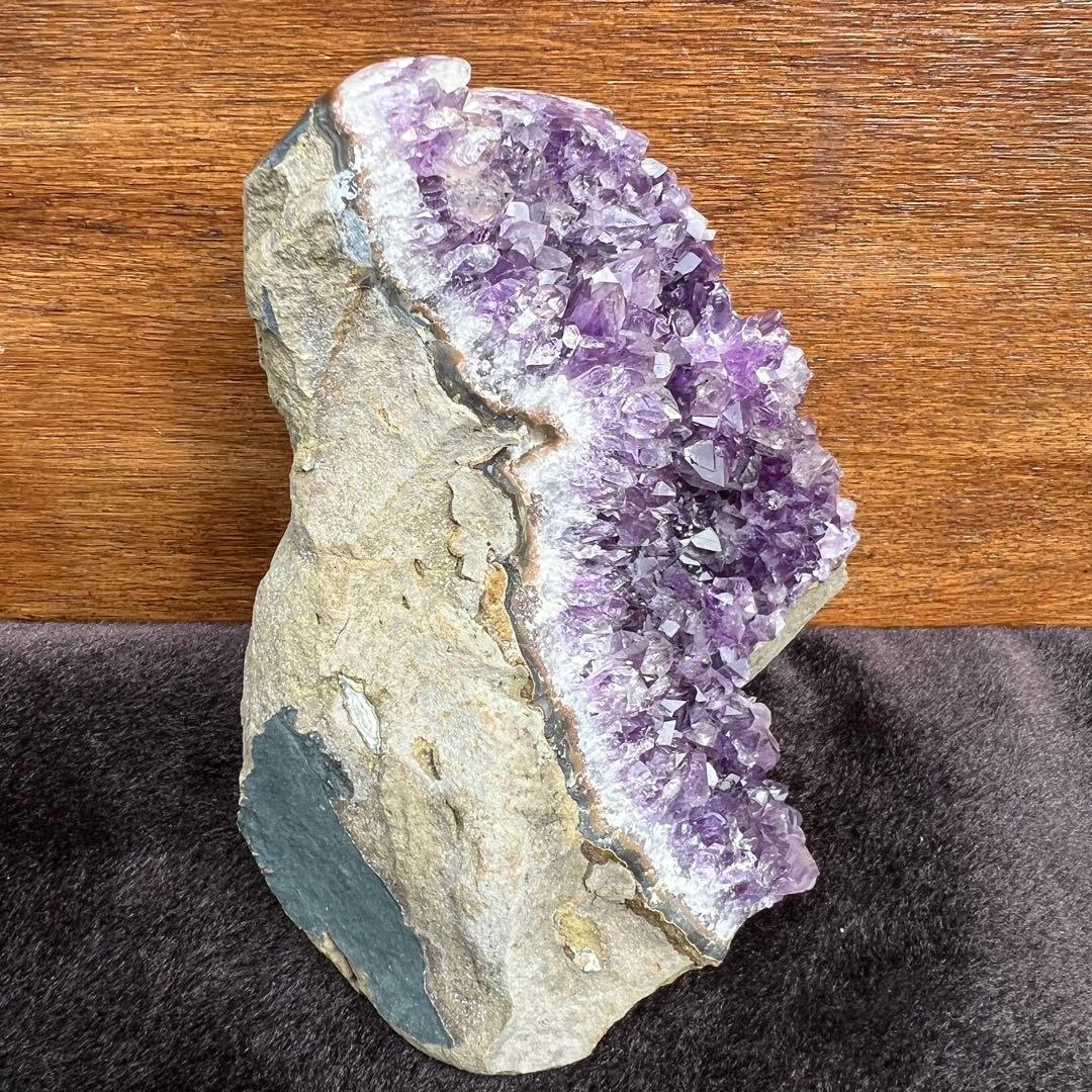 ✳️専用‼️☆極上別格品☆神々しい美濃紫☆ウルグアイ産 アメジストクラスター 天然石