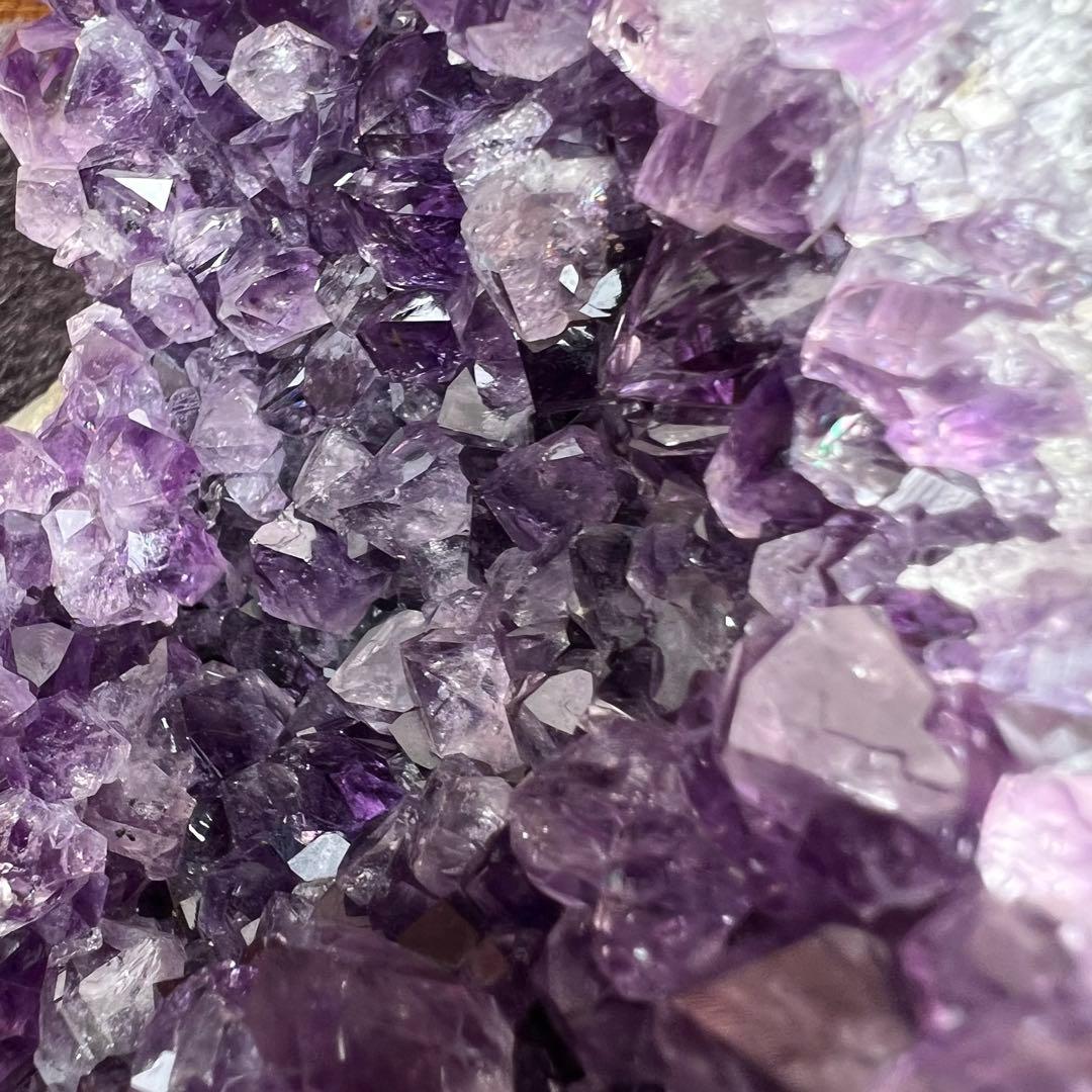 ✳️専用‼️☆極上別格品☆神々しい美濃紫☆ウルグアイ産 アメジストクラスター 天然石