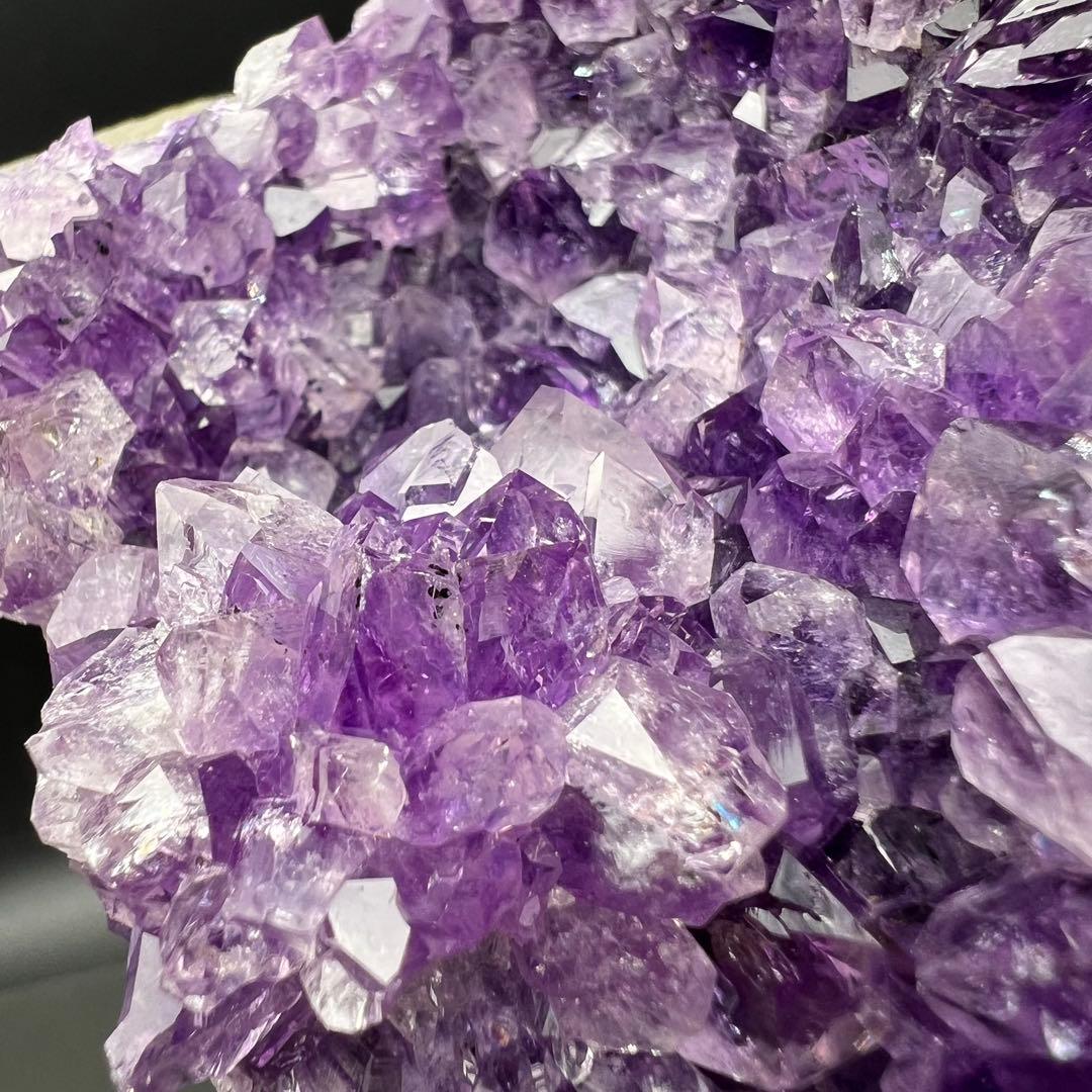 ✳️専用‼️☆極上別格品☆神々しい美濃紫☆ウルグアイ産 アメジストクラスター 天然石