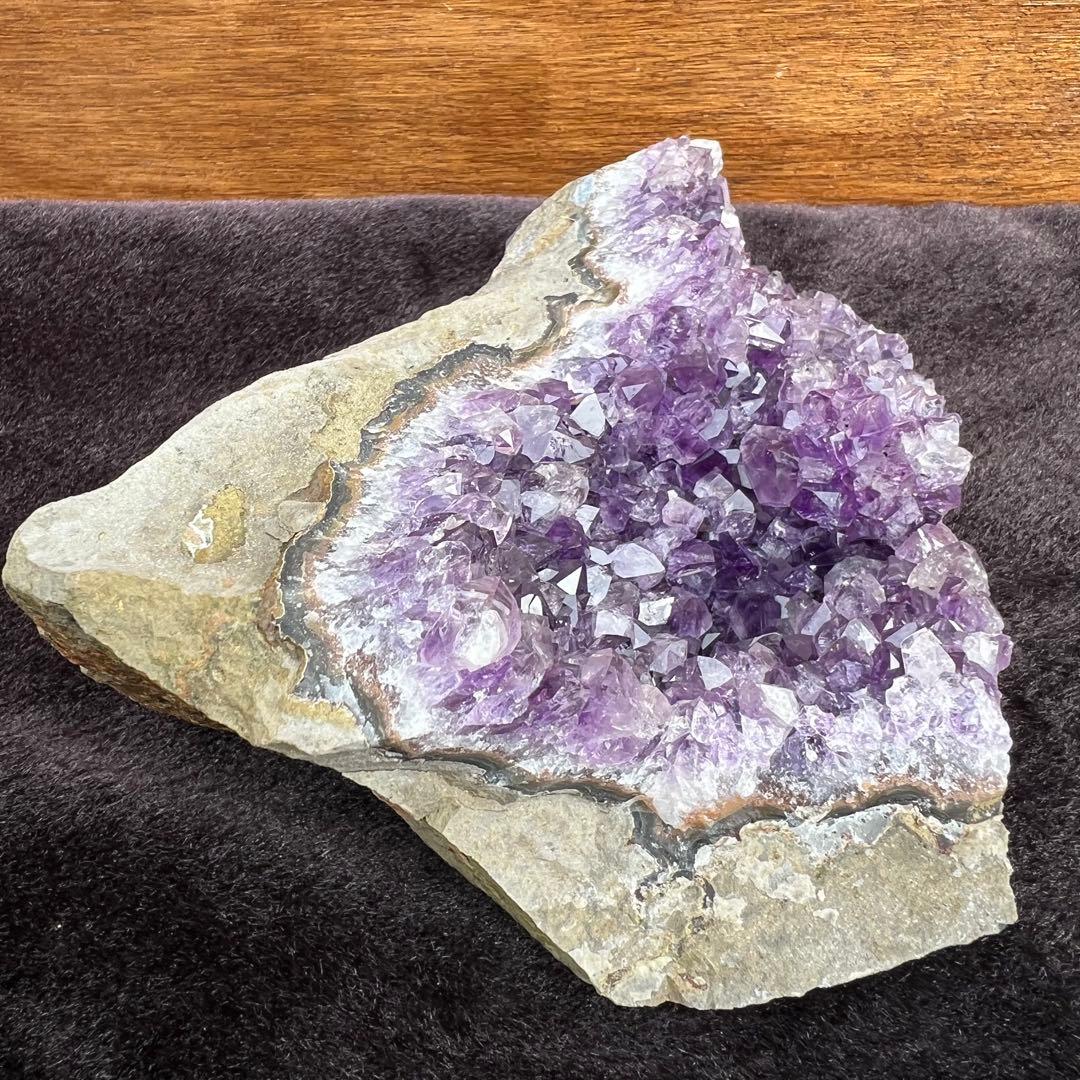 ✳️専用‼️☆極上別格品☆神々しい美濃紫☆ウルグアイ産 アメジストクラスター 天然石