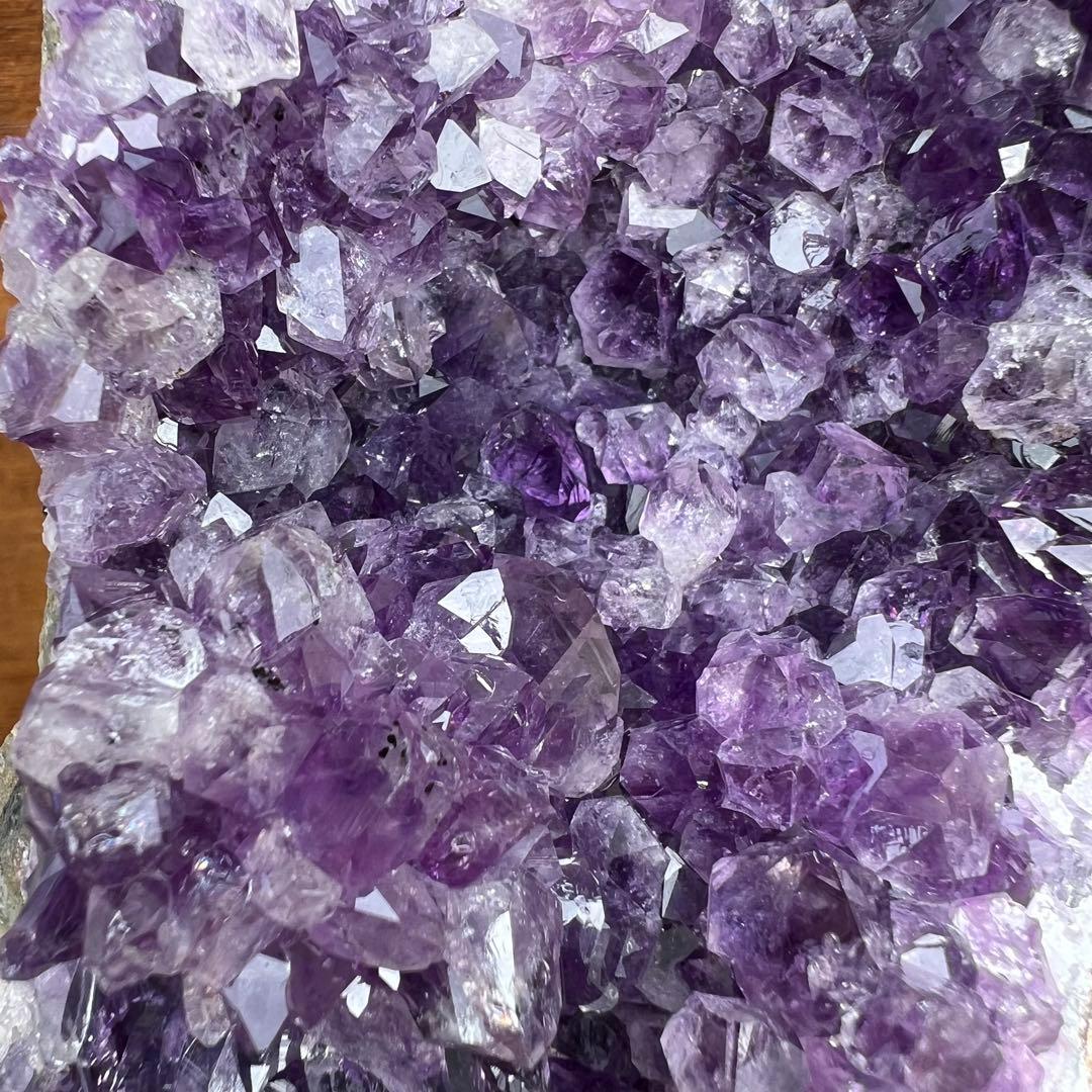 ✳️専用‼️☆極上別格品☆神々しい美濃紫☆ウルグアイ産 アメジストクラスター 天然石