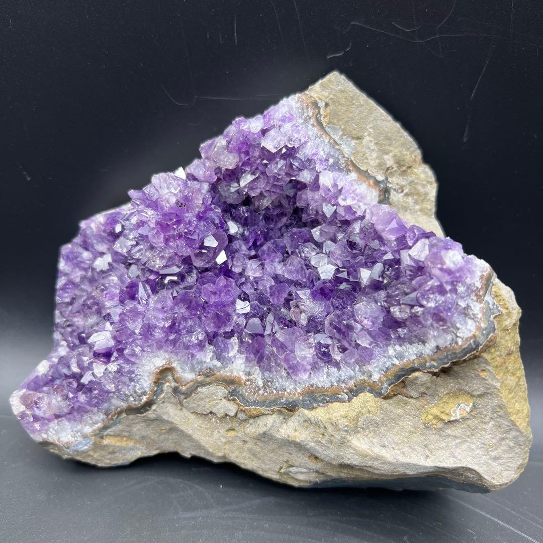 ✳️専用‼️☆極上別格品☆神々しい美濃紫☆ウルグアイ産 アメジストクラスター 天然石