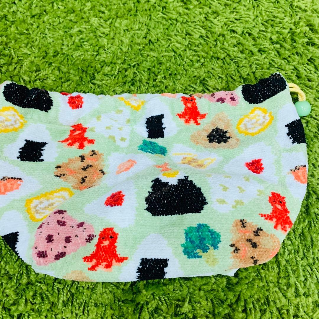 FEILER フェイラー オムスビコロリン　マチ付き巾着