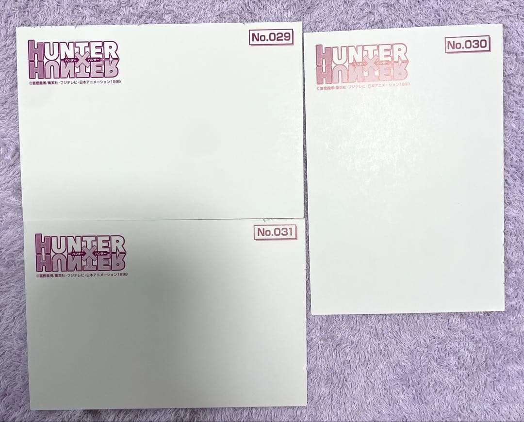 ハンターハンター　ヒソカ　ブロマイドセット