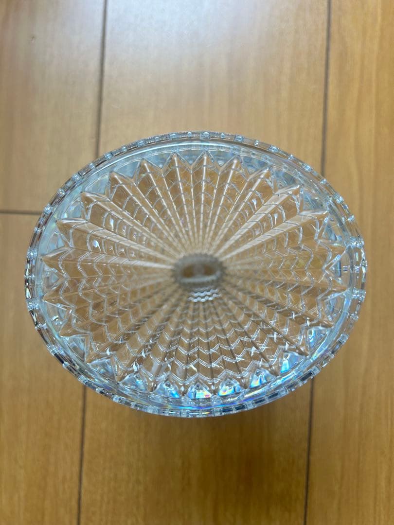 Baccarat クリスタル花瓶 【社名印字有】
