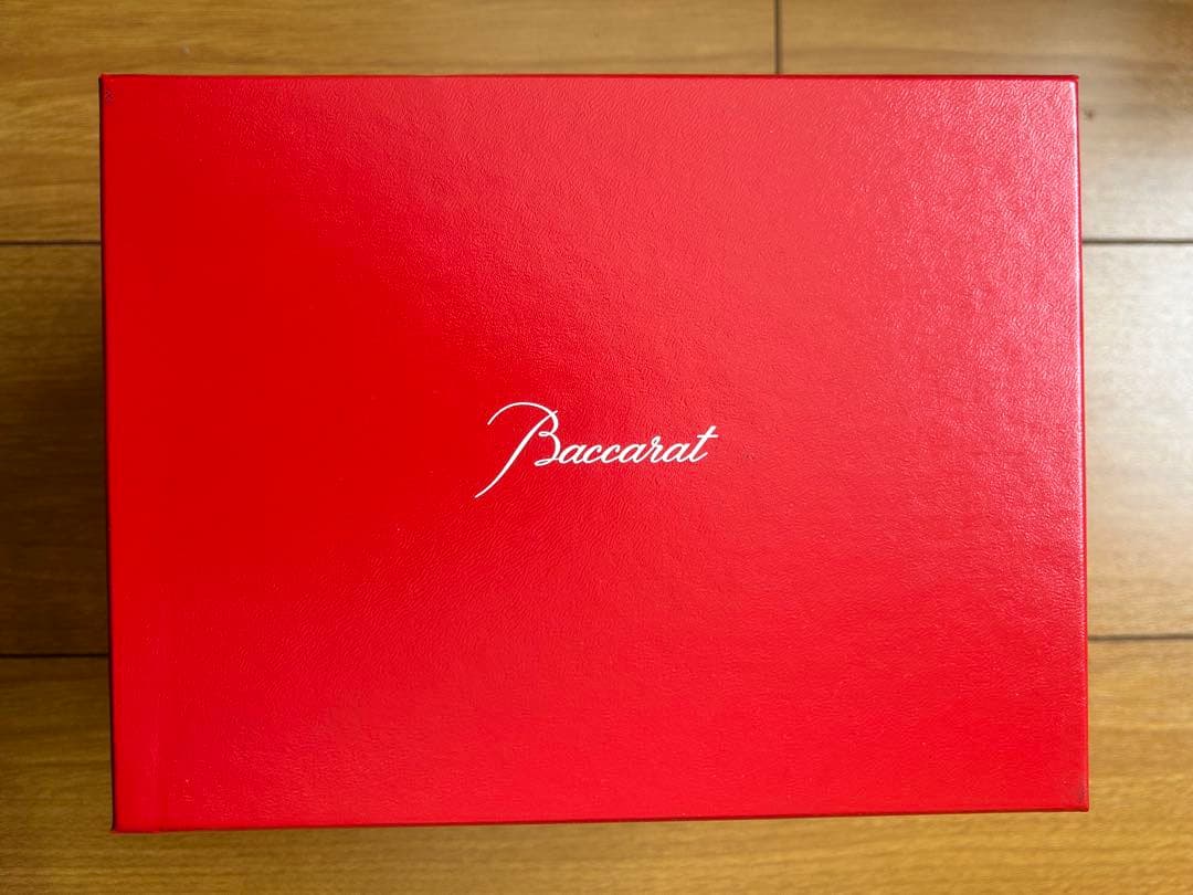 Baccarat クリスタル花瓶 【社名印字有】
