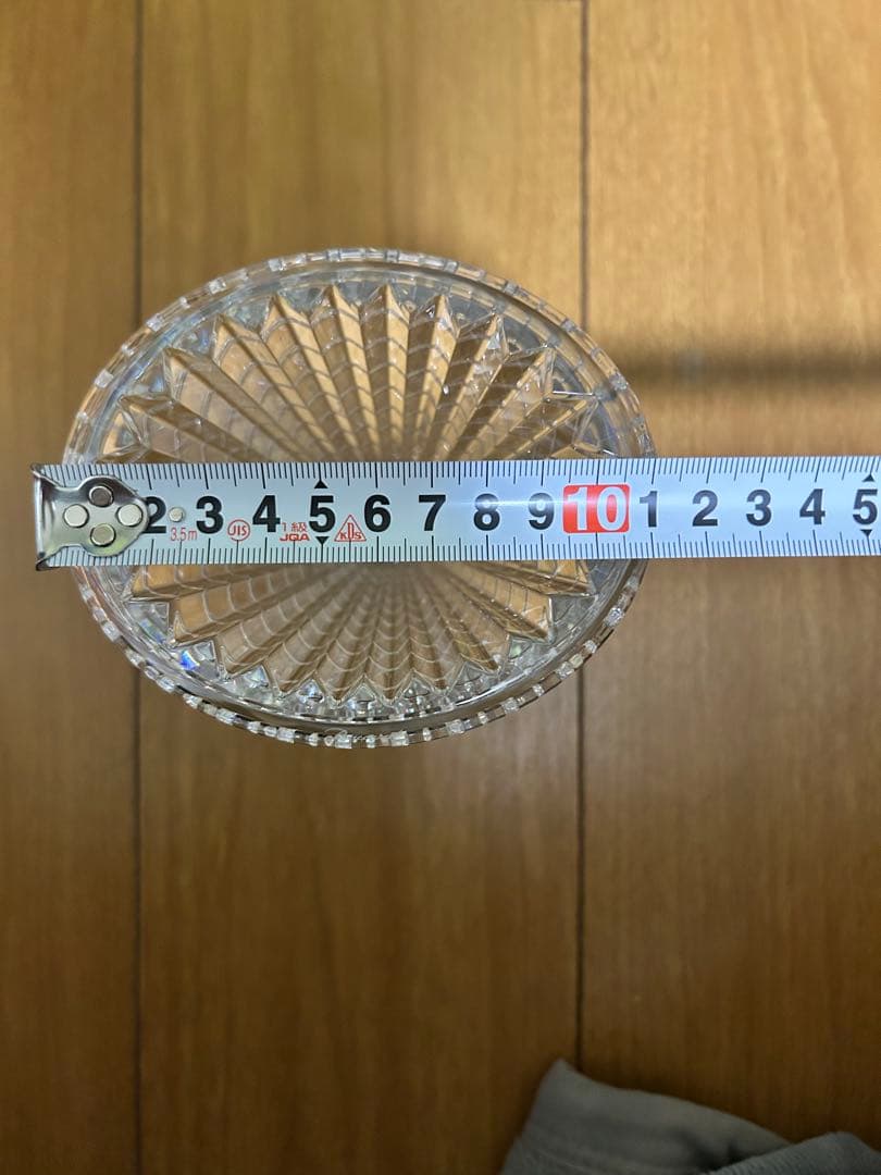 Baccarat クリスタル花瓶 【社名印字有】