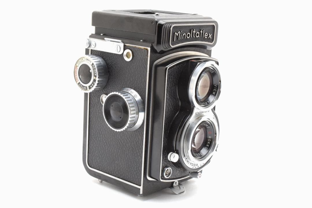 #636★良品★Minolta flex f3.5 75mm 二眼レフカメラ
