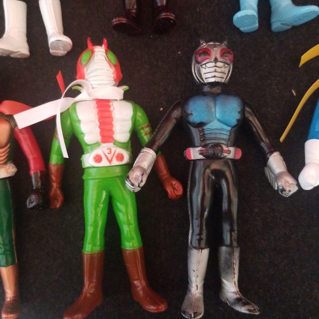 ポピー　仮面ライダー ソフビ 12体セット