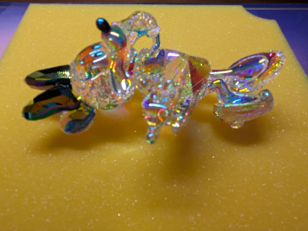 スワロフスキー Disney100周年 ミニー クリスタルオブジェ