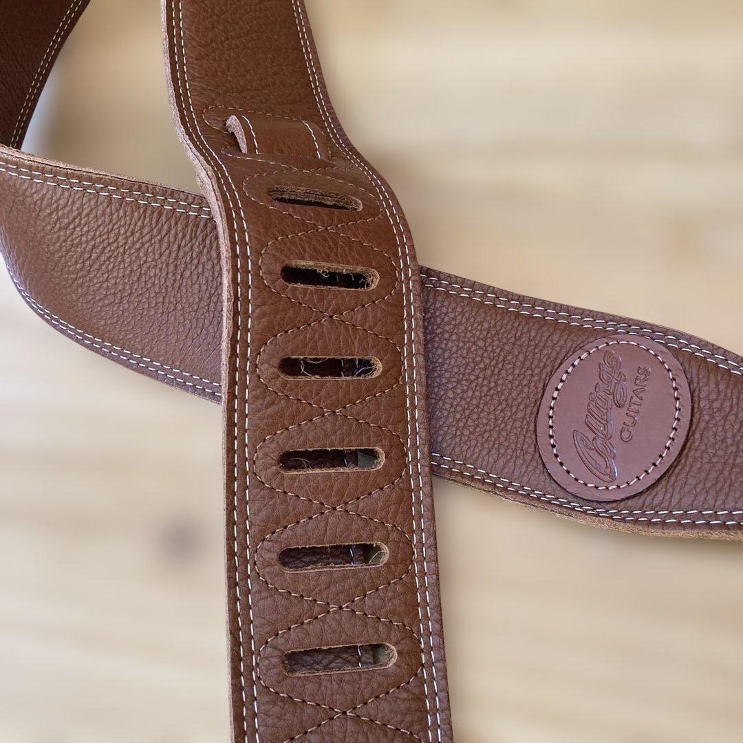 希少‼︎ Collings Guitars レザーギターストラップ