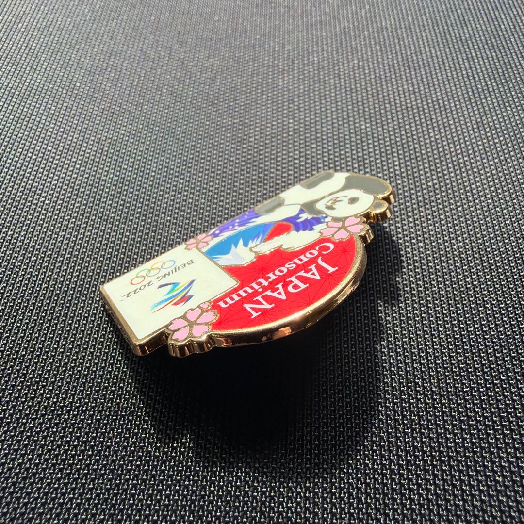 【非売品・新品】2022 北京オリンピック ジャパンコンソーシアム ピンバッジ