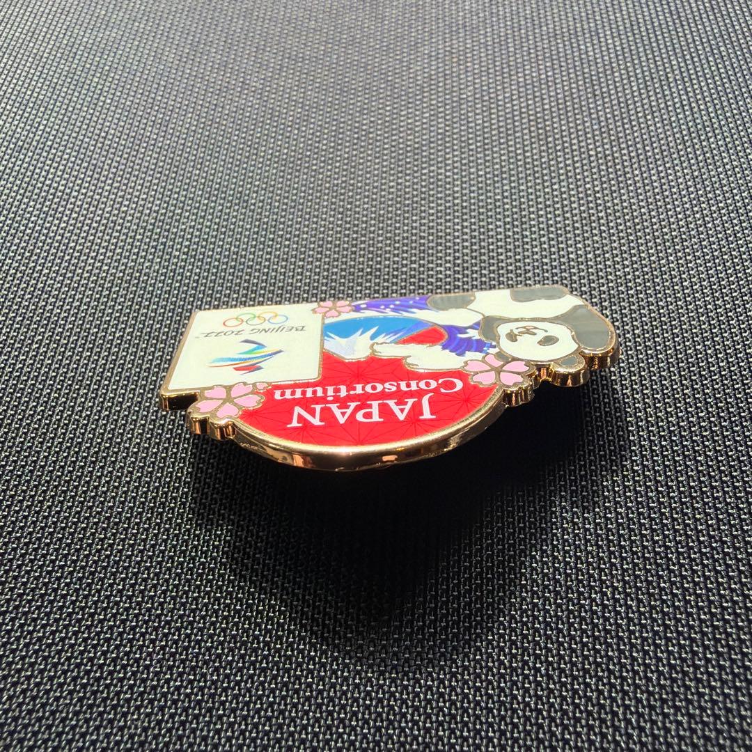 【非売品・新品】2022 北京オリンピック ジャパンコンソーシアム ピンバッジ