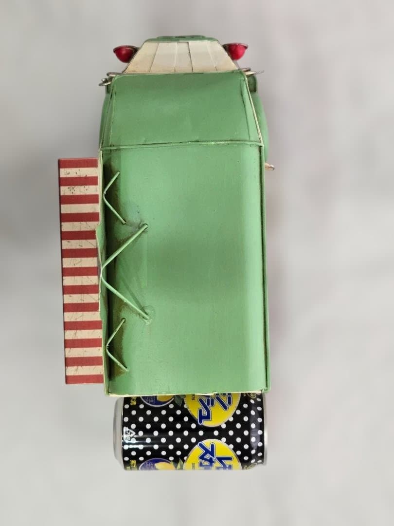 ブリキ　キッチンカー　ヴィンテージ風オブジェ