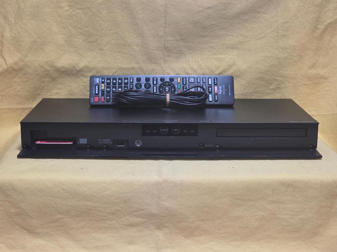 SHARP AQUOS BDレコーダー BD-NW1100　2017年製　整備品