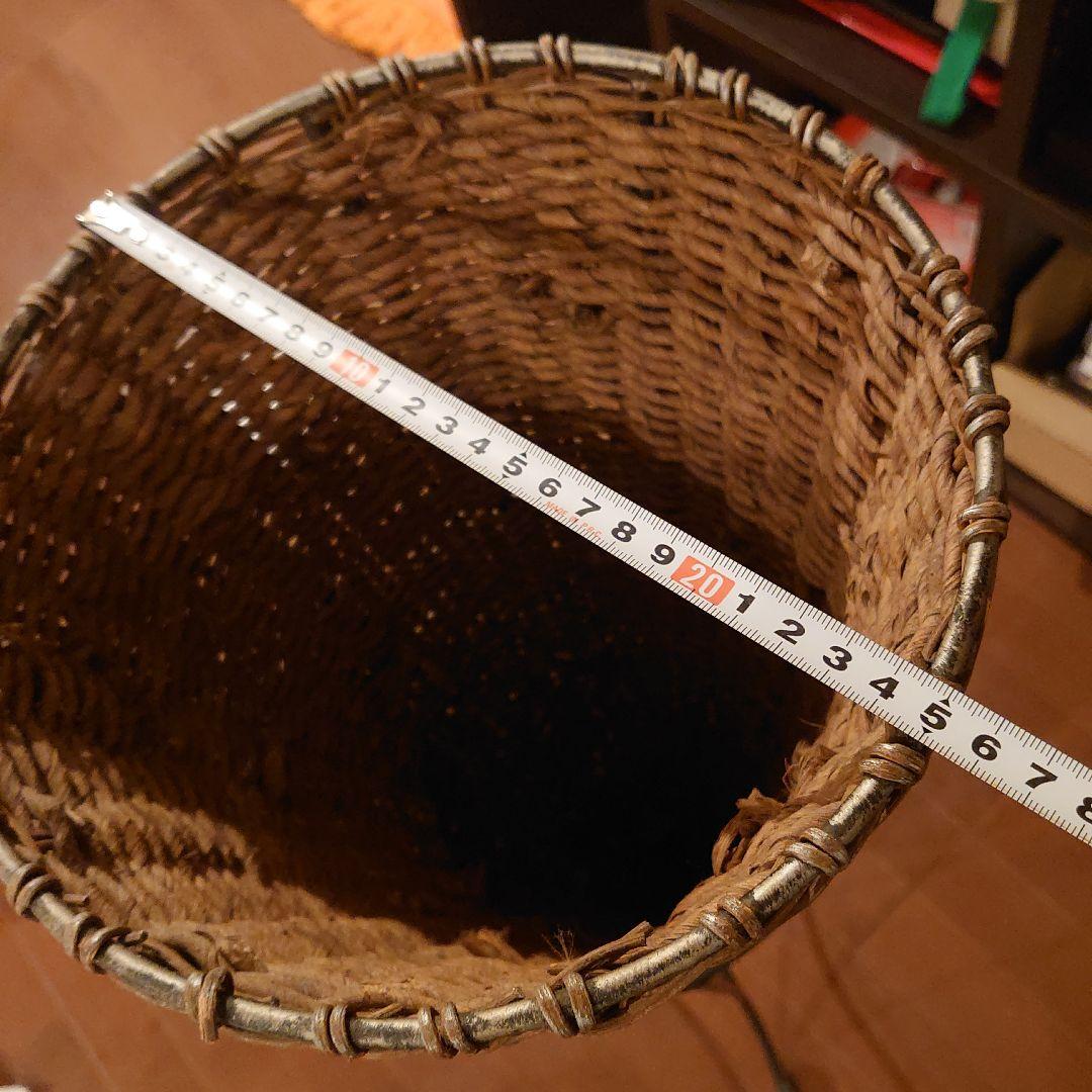 籐製コーン型フラワースタンド 約80cm