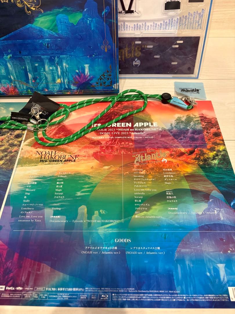 Mrs. GREEN APPLE ノア・アトランティス 完全生産限定 特典