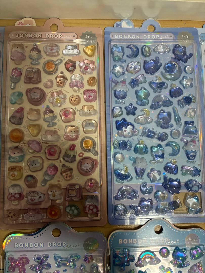 【限界価格】ボンボンドロップシール うるちゅるポップシールまとめ売り30枚