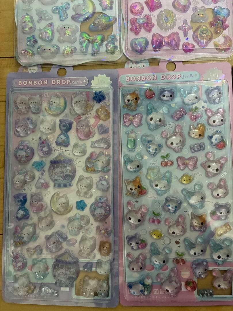 【限界価格】ボンボンドロップシール うるちゅるポップシールまとめ売り30枚