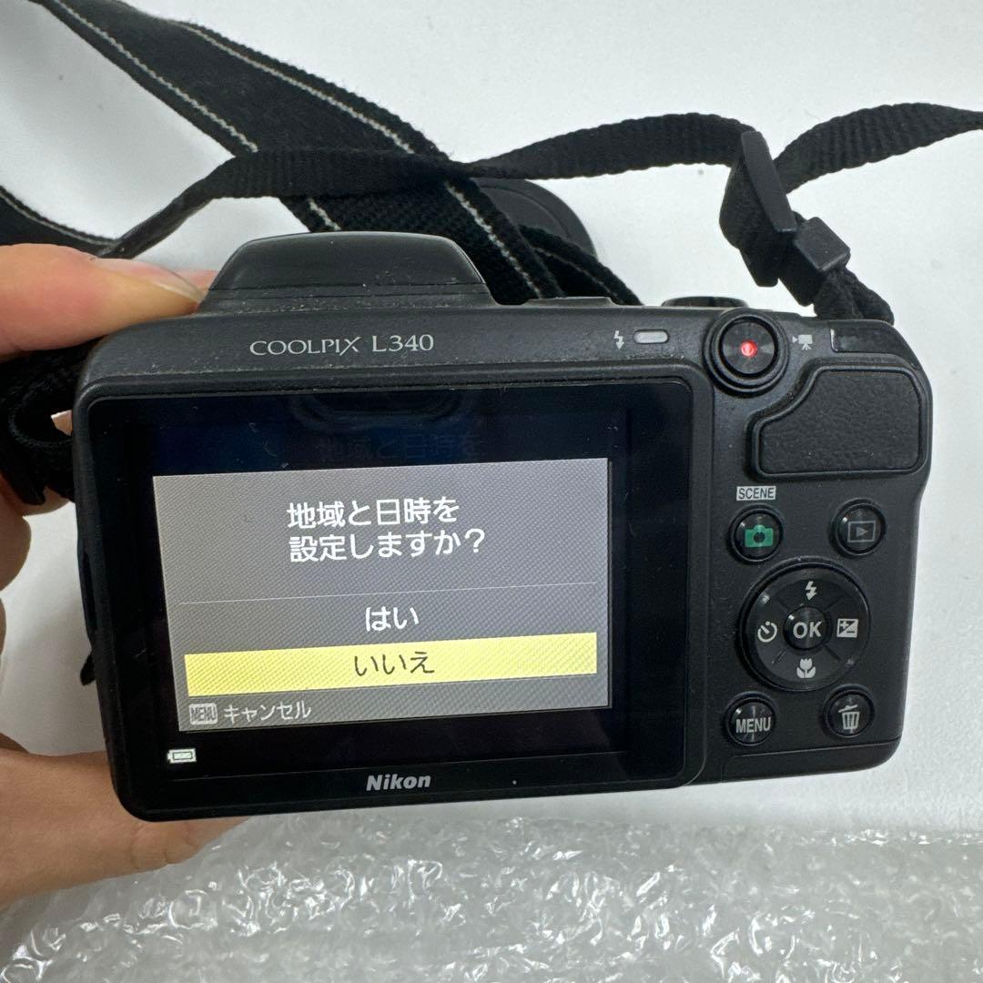 稼働品 Nikon Coolpix L340 コンパクト デジタルカメラ ニコン