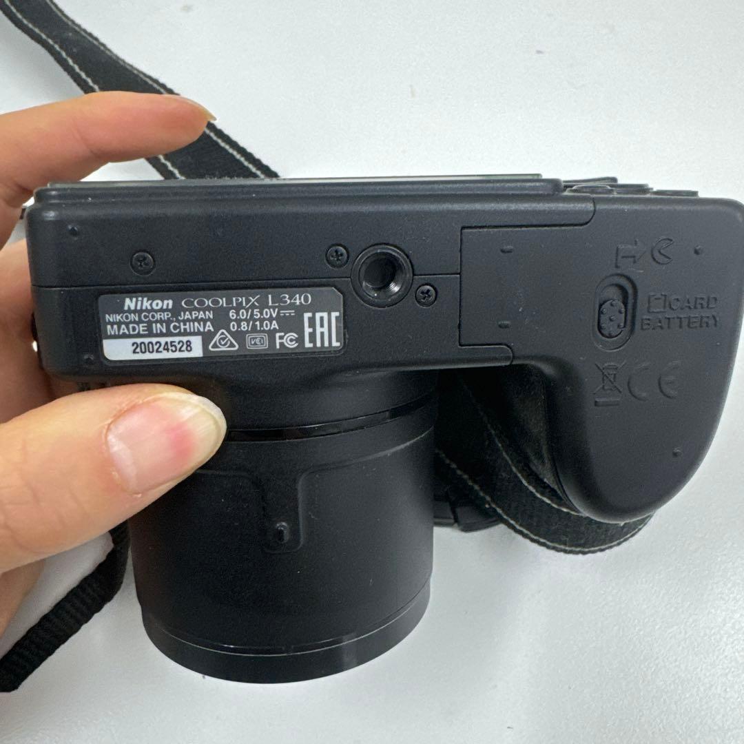 稼働品 Nikon Coolpix L340 コンパクト デジタルカメラ ニコン
