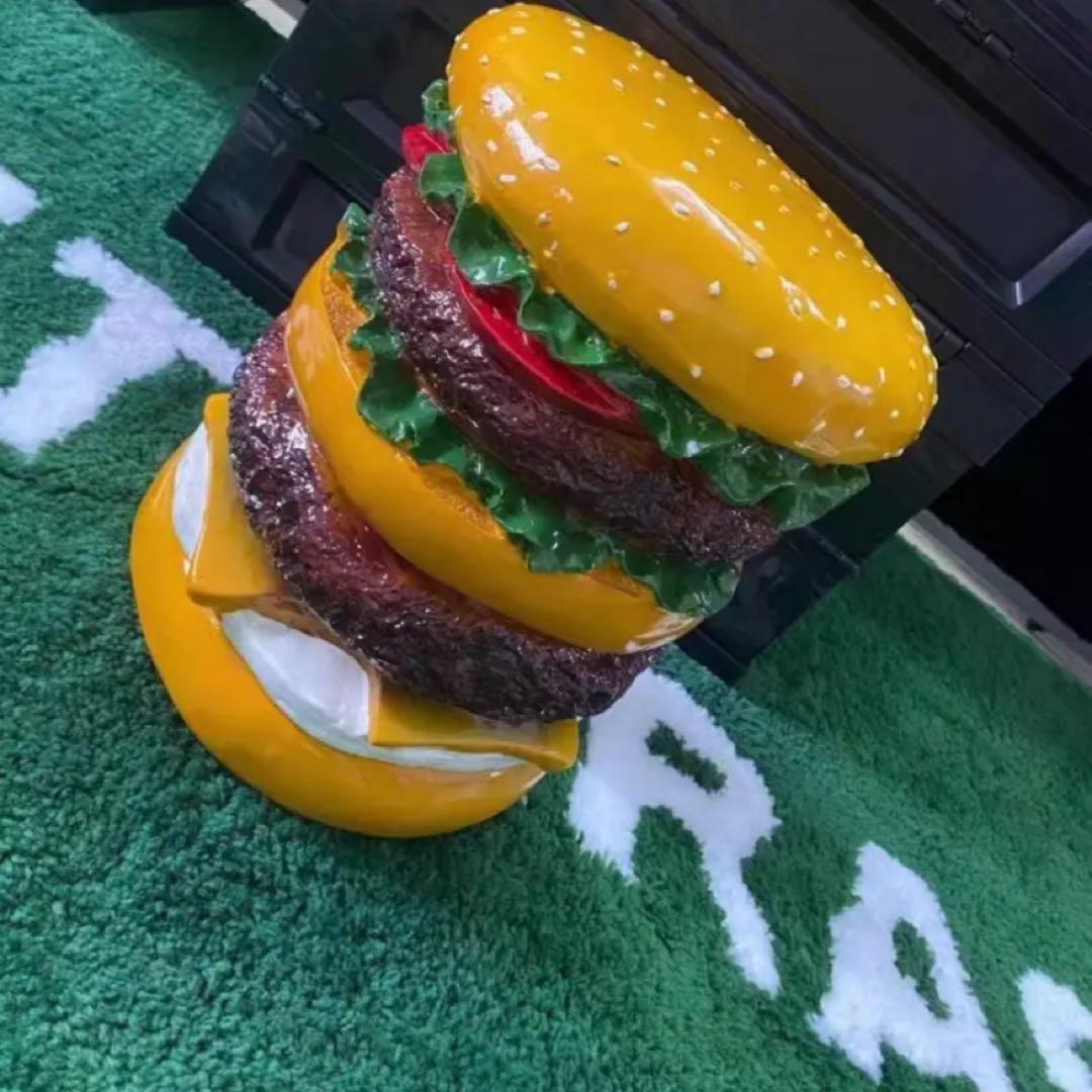 チーズバーガー　スツール 室内外兼用デコレーション