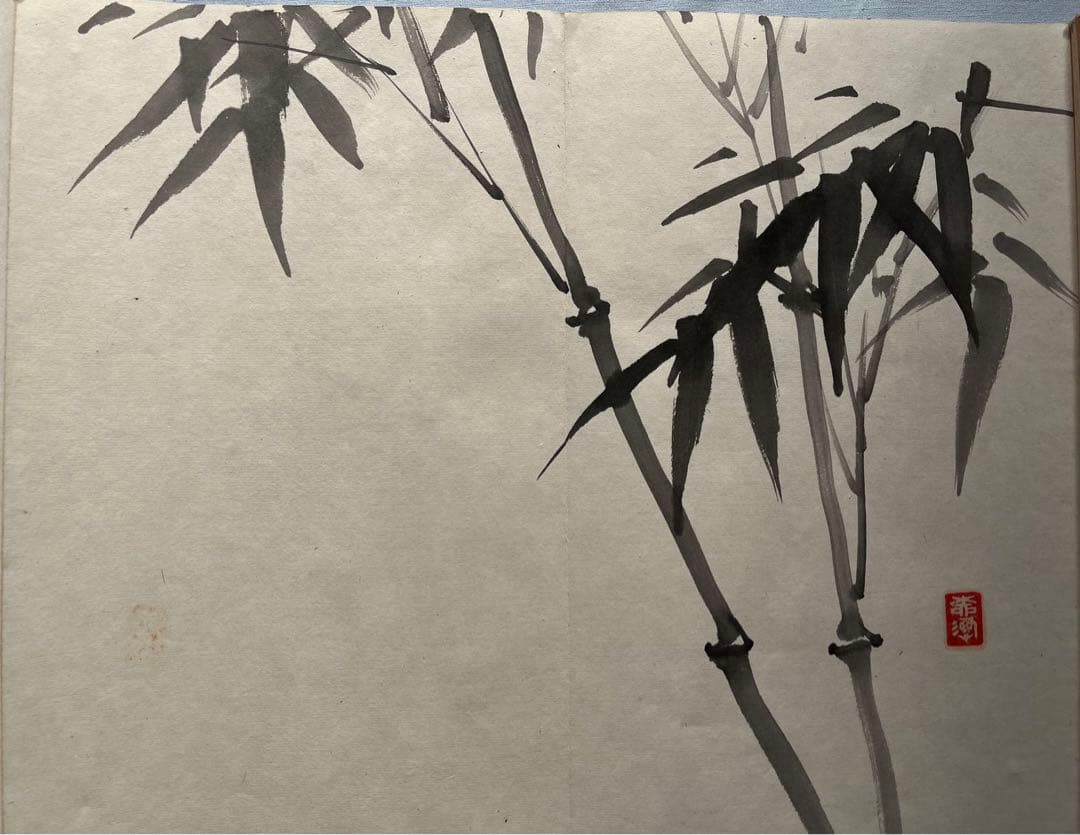 四君子帖 乙卯年（1 85 5年？19 15? ） 銘有り 絵22枚