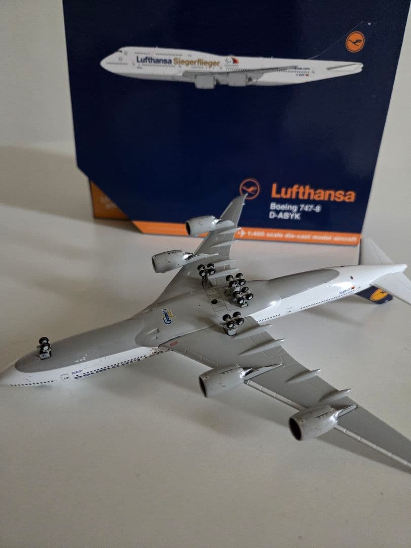 航空機・ヘリコプター Lufthansa Boeing 747-8 D-ABYF 1/400