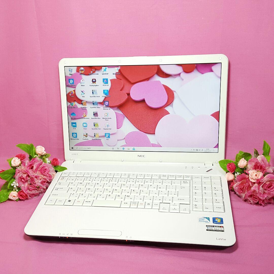 Windows10✿NEC✿LaVie✿テンキ付き✿大容量HDD✿メモリ4G