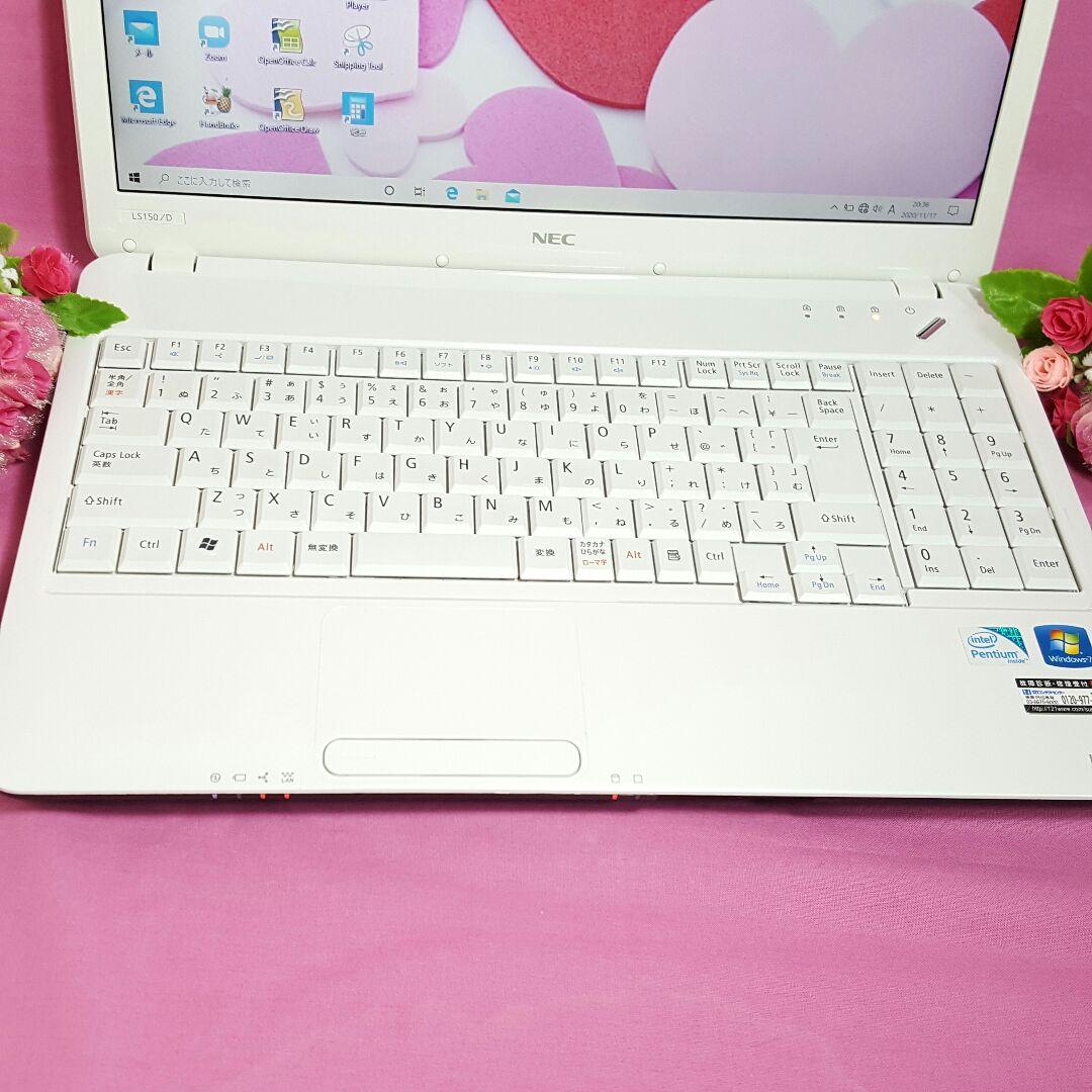 Windows10✿NEC✿LaVie✿テンキ付き✿大容量HDD✿メモリ4G