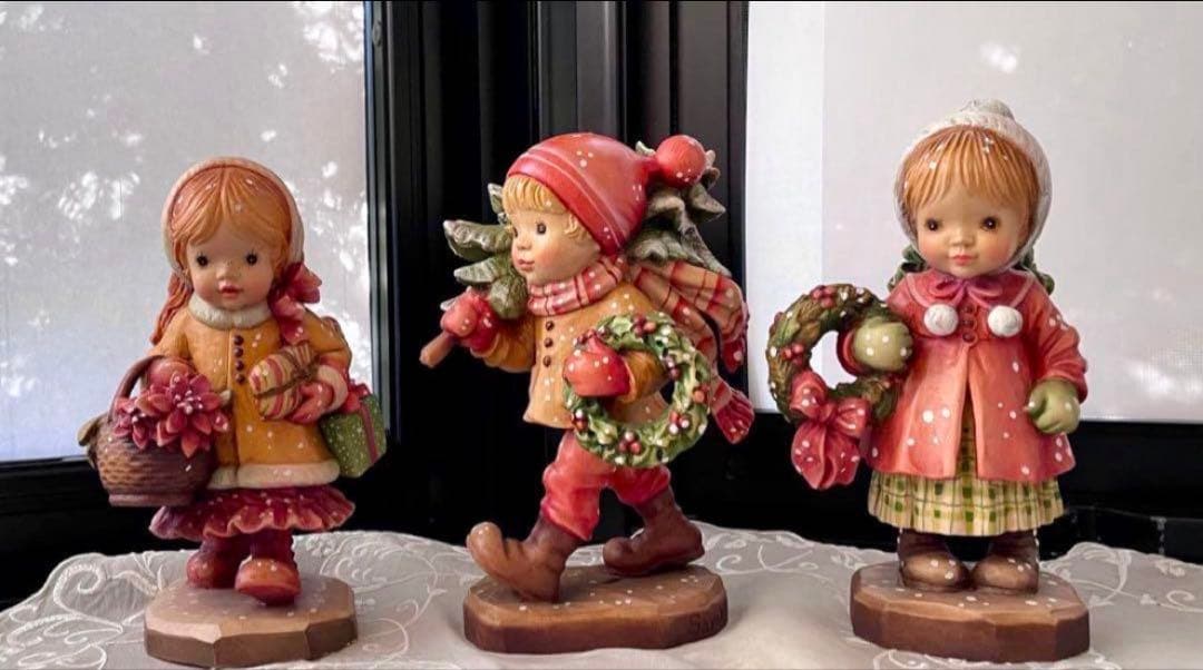 アンリ人形　ANRI サラ・ケイ　16㎝　【Yuletide Cheer】