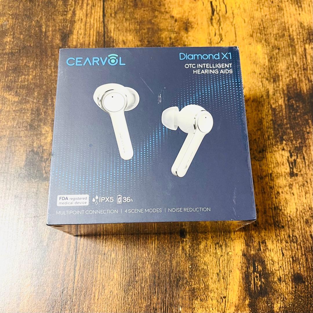 ⭐️集音器 ⭐️Bluetooth5.3 ワイヤレスイヤホン型 高齢者向高速充電式