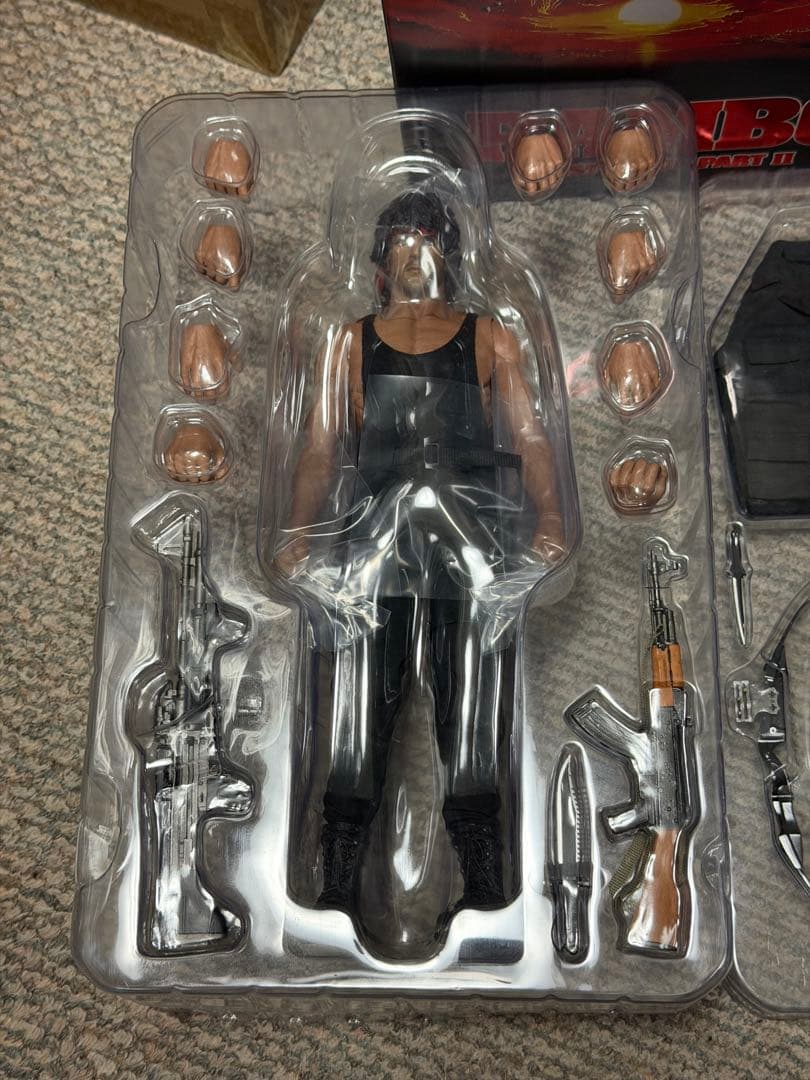 three zero 1/6 ランボー Ⅰ Ⅱ Ⅲ フィギュア