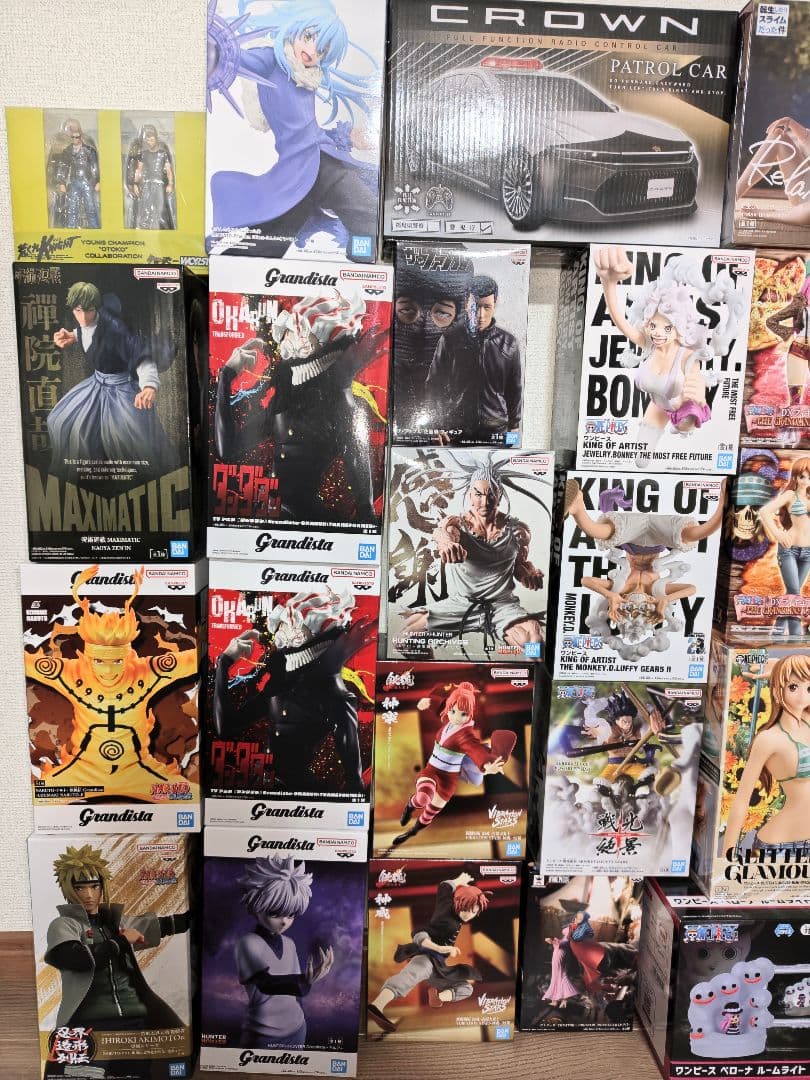 フィギュア30体まとめ売り ワンピ ナルト 銀魂