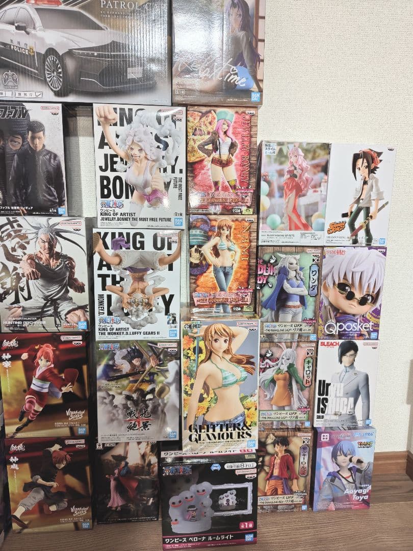 フィギュア30体まとめ売り ワンピ ナルト 銀魂