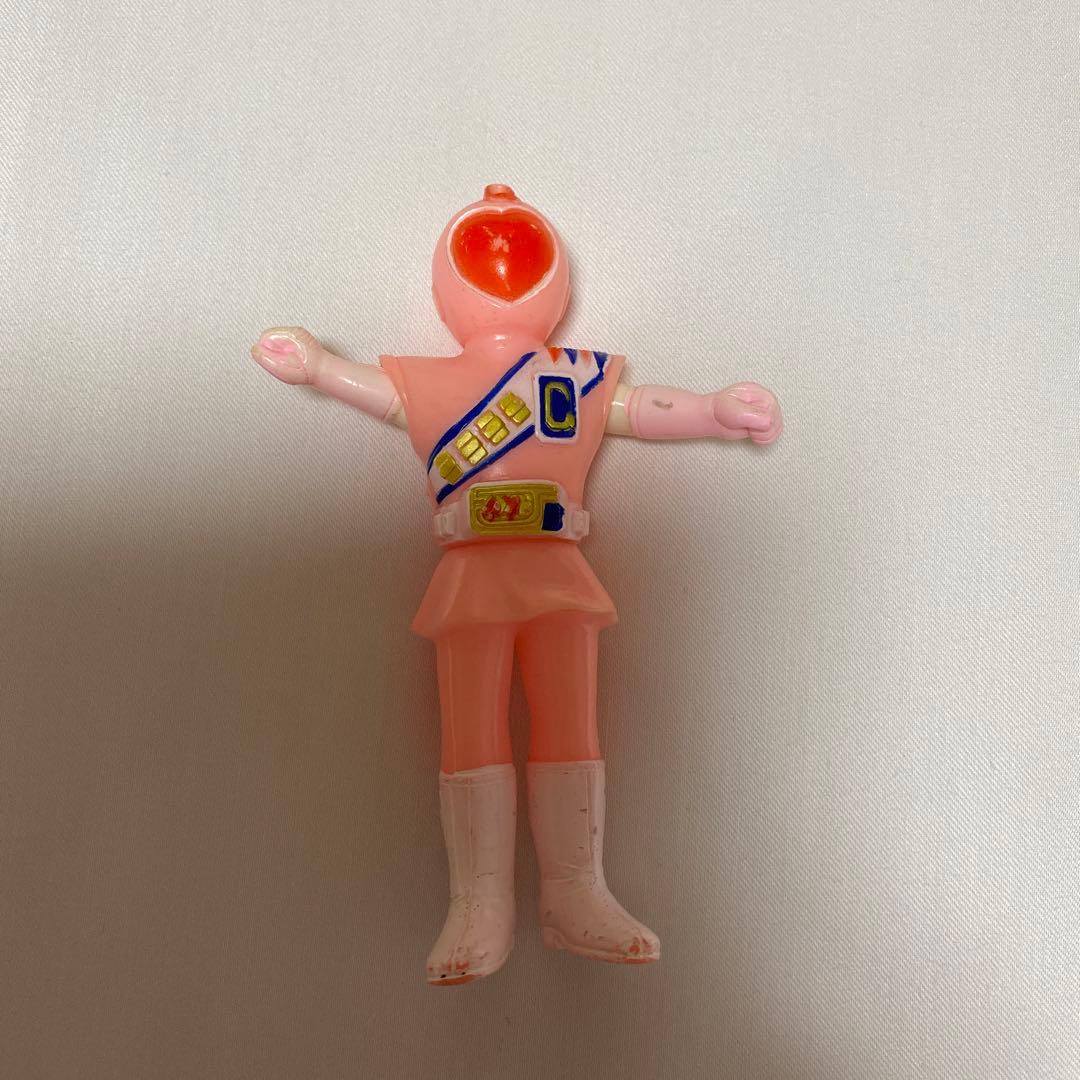 戦隊ヒーロー ピンクフィギュア　ジャッカー電撃隊　ハートクィーン