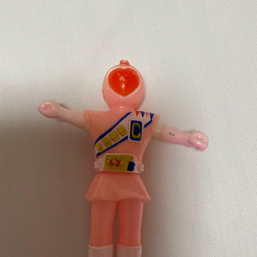 戦隊ヒーロー ピンクフィギュア　ジャッカー電撃隊　ハートクィーン