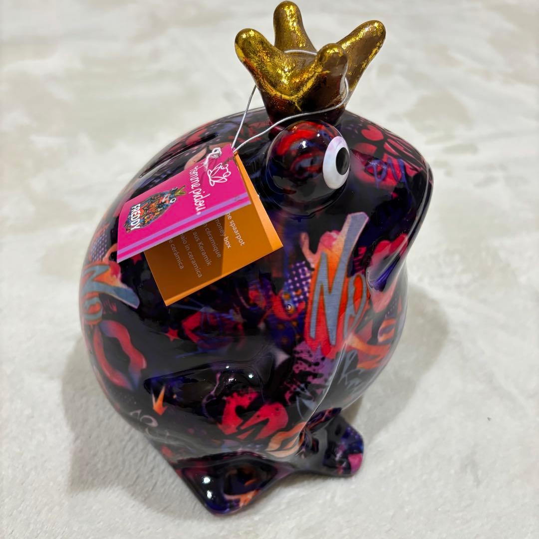 Pomme pidou ポンピドゥ カエル 置物 カラー違い2つセット