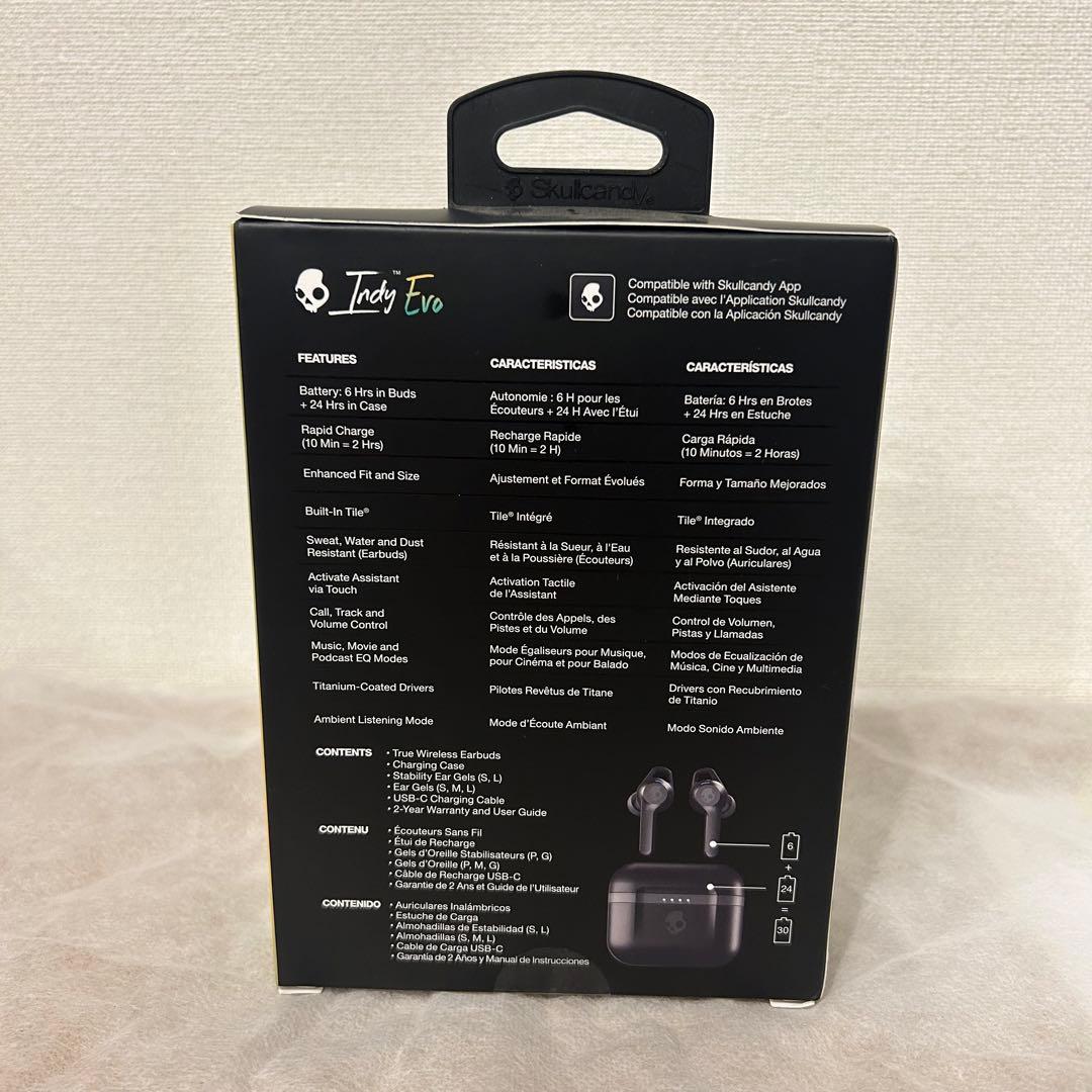 Skullcandy ワイヤレスイヤホン S2IVW-N740