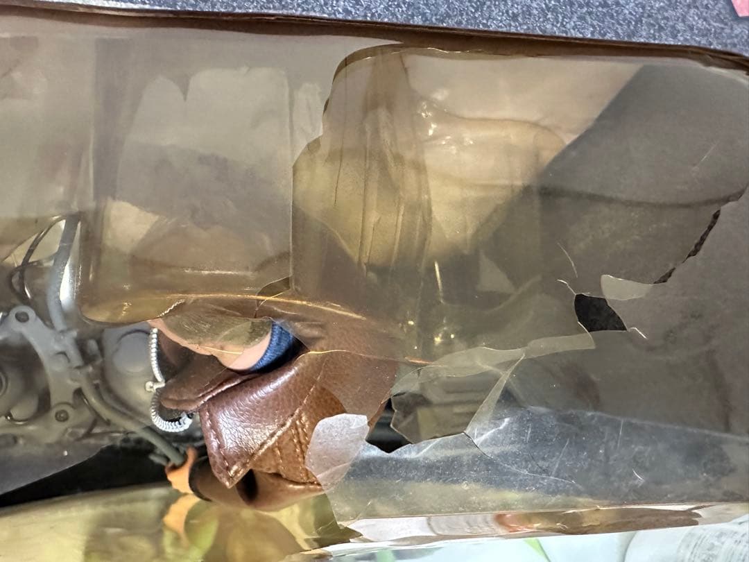 【ジャンク】 スティーブ・マックイーン 映画 大脱走　フィギュア