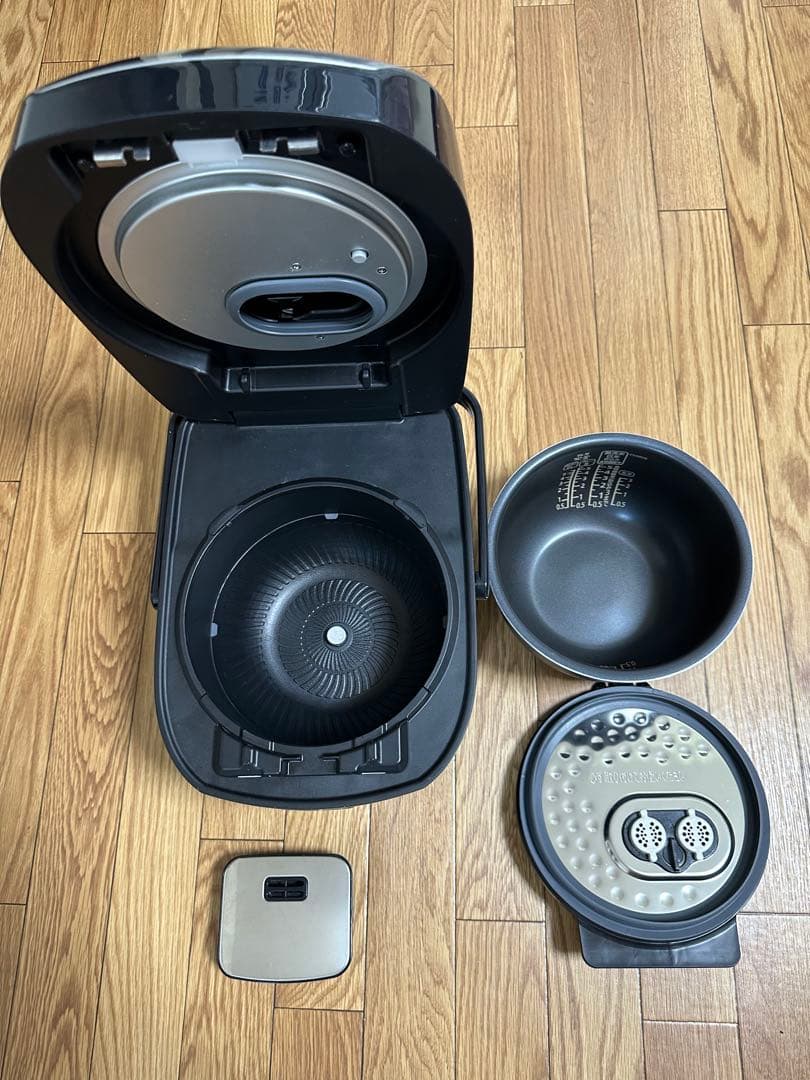 銘柄炊き 圧力IHジャー炊飯器 RC-PA50D-B ブラック 5.5合　状態良