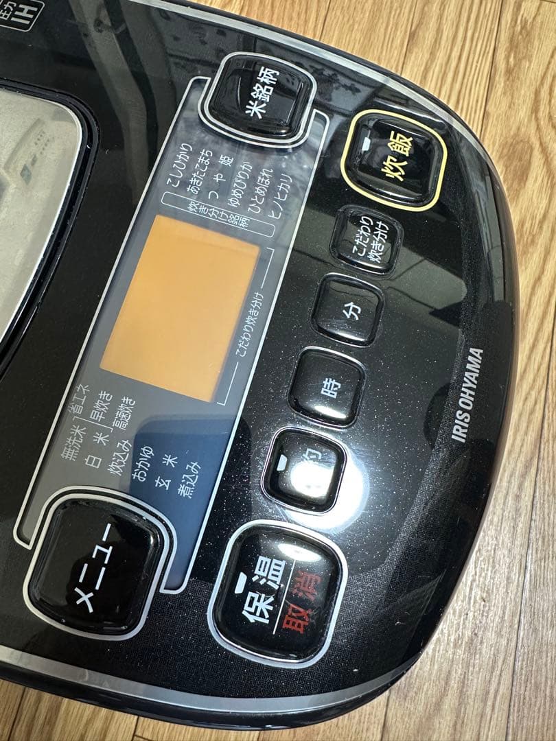 銘柄炊き 圧力IHジャー炊飯器 RC-PA50D-B ブラック 5.5合　状態良