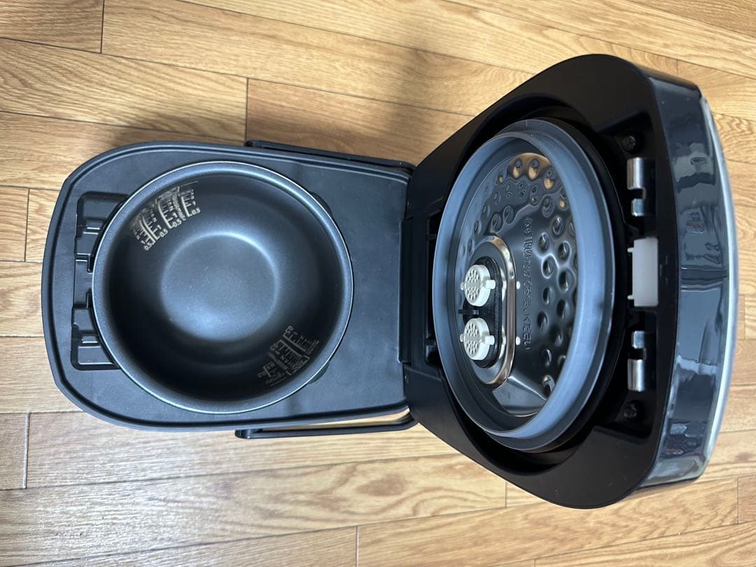 銘柄炊き 圧力IHジャー炊飯器 RC-PA50D-B ブラック 5.5合　状態良