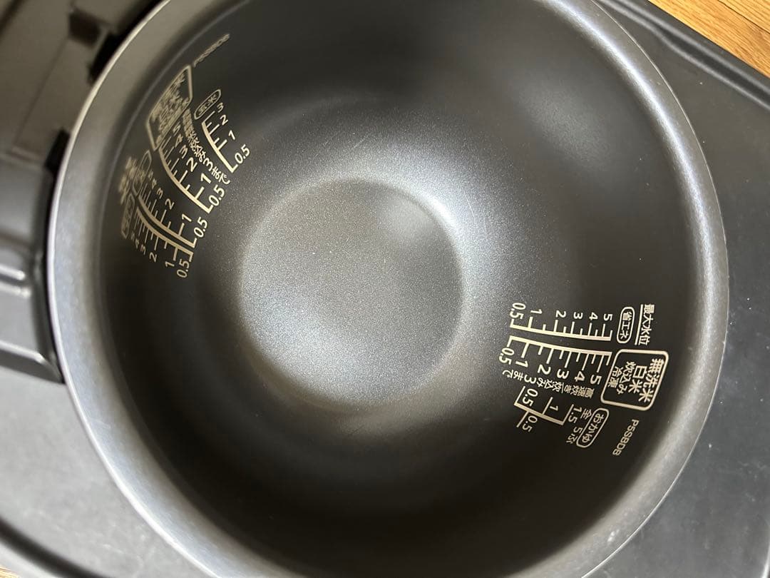 銘柄炊き 圧力IHジャー炊飯器 RC-PA50D-B ブラック 5.5合　状態良