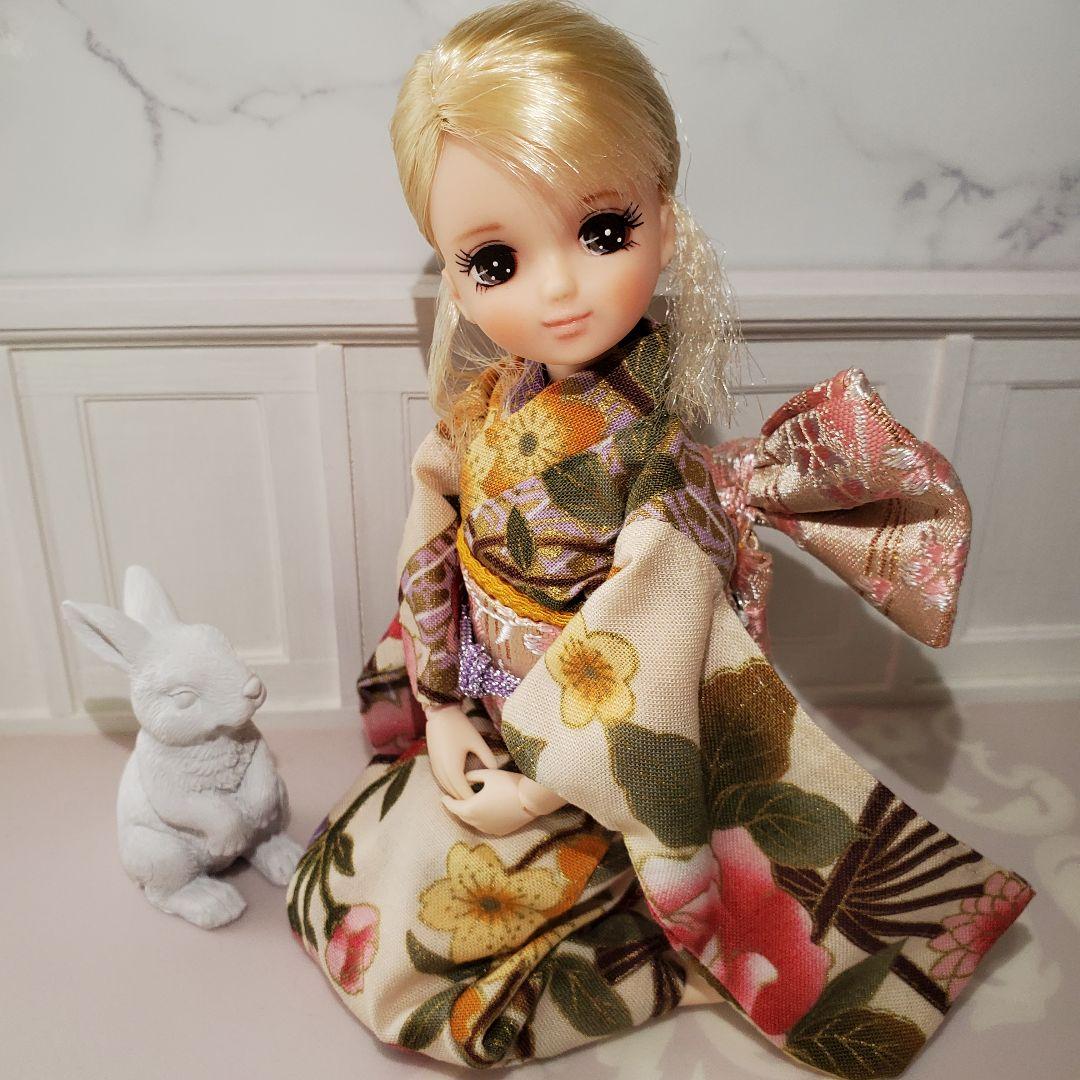 リカちゃんフレンドきらちゃん　リカちゃんキャッスル　アイ：グレー×茶